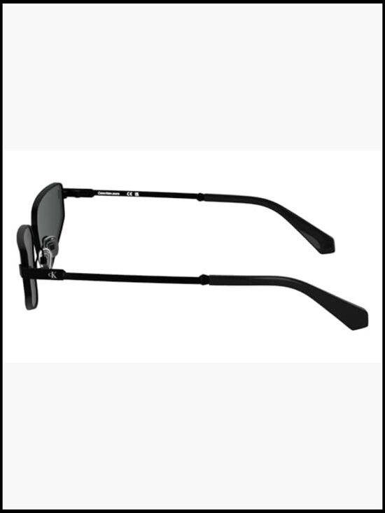 Metal Cat Eye Sunglasses with Logo Temples, UV Protection, Prescription-Ready main image 5
